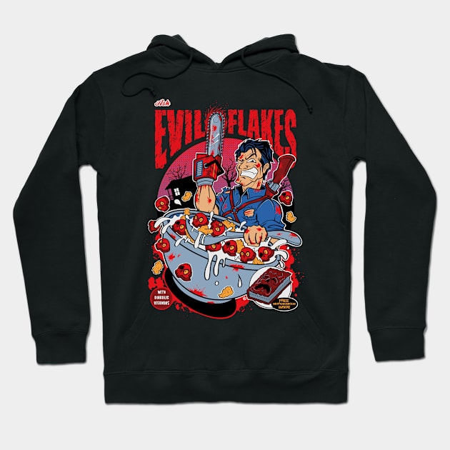 EVIL FLAKES Hoodie by FernandoSala